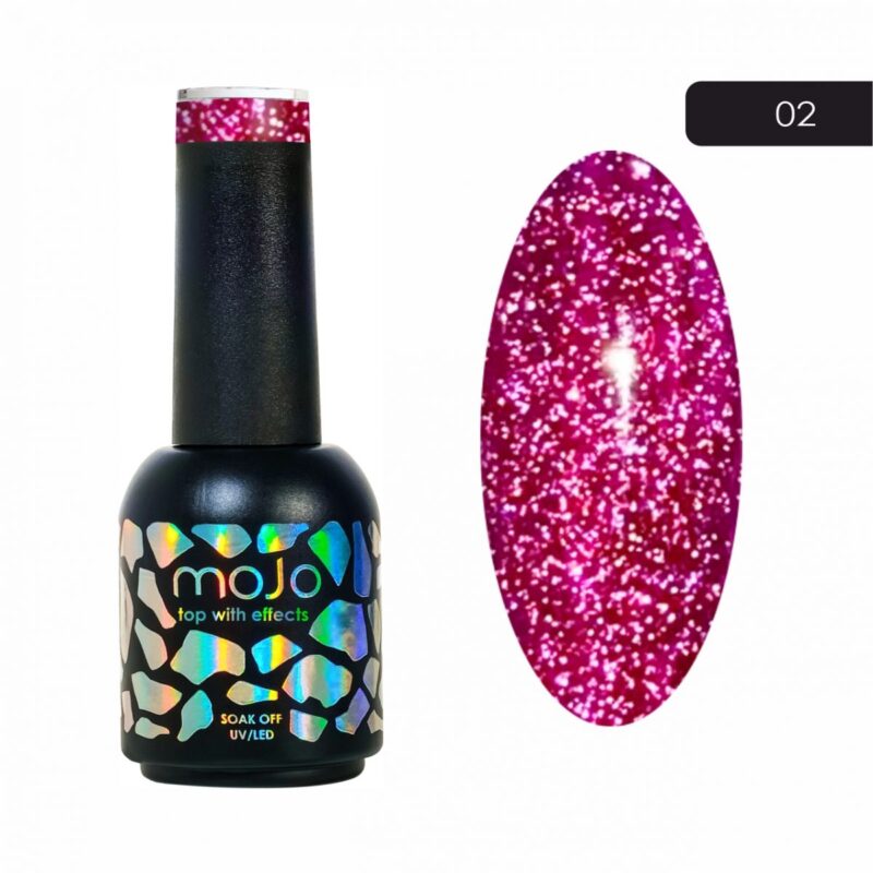 MOJO Flash FIREFLIES Vitraj Top SARI MAVİ PEMBE YEŞİL(8 ml) - Görsel 2