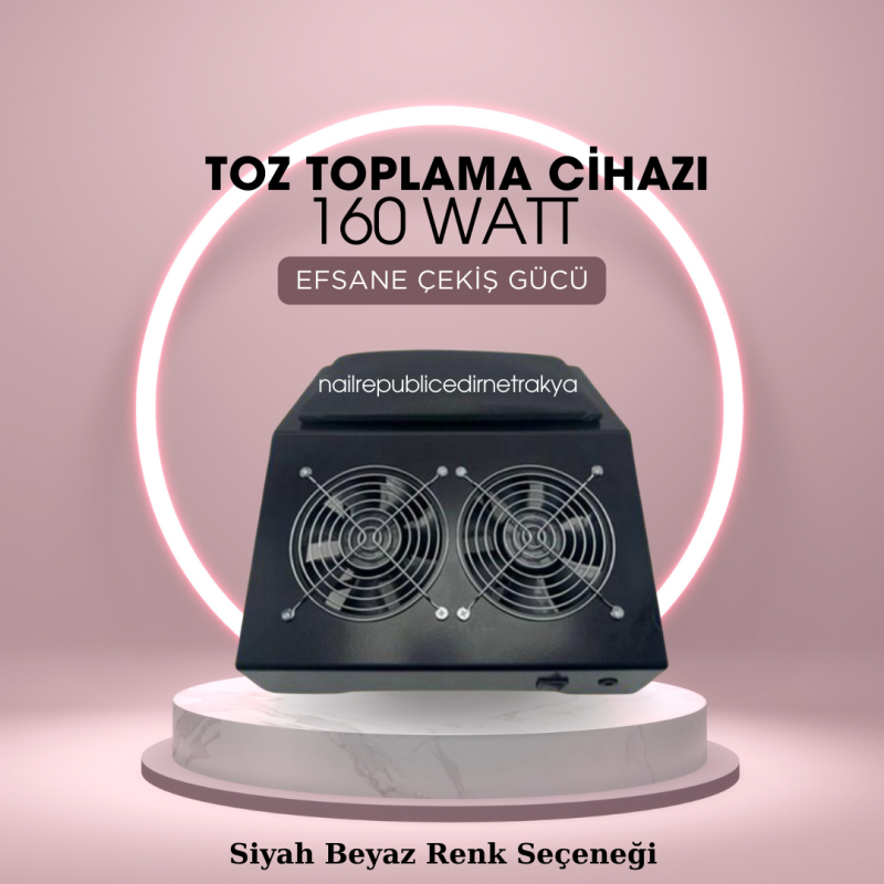 İKİ FANLI TOZ TOPLAMA CİHAZI 160 W