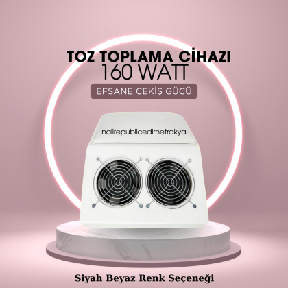 İKİ FANLI TOZ TOPLAMA CİHAZI 160 W