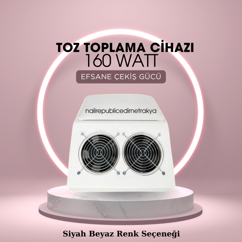İKİ FANLI TOZ TOPLAMA CİHAZI 160 W