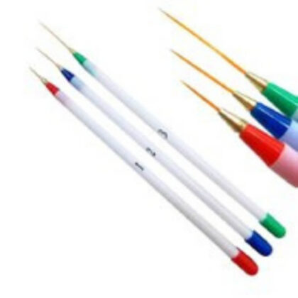 Desen fırçası renkli set 3lü DFR3