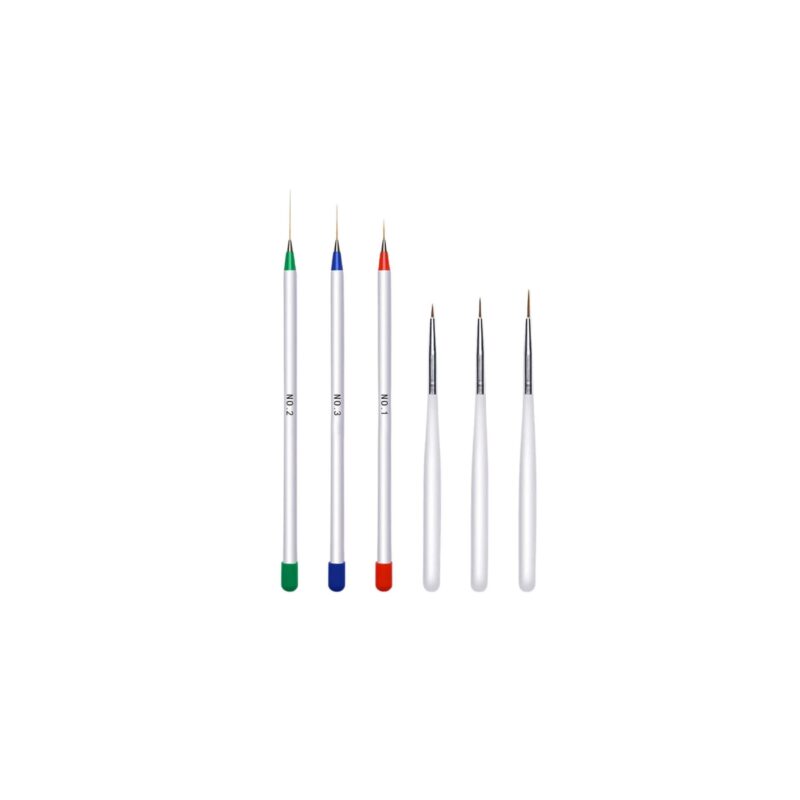 Desen fırçası renkli set 3lü DFR3 - Görsel 3