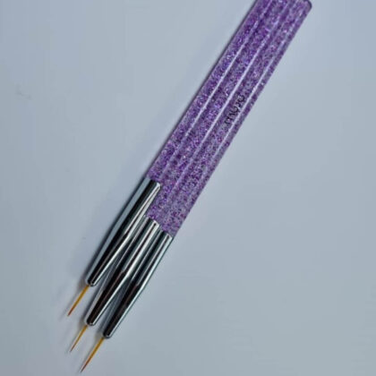 Nail Art İnce 3lü Fırça B-3