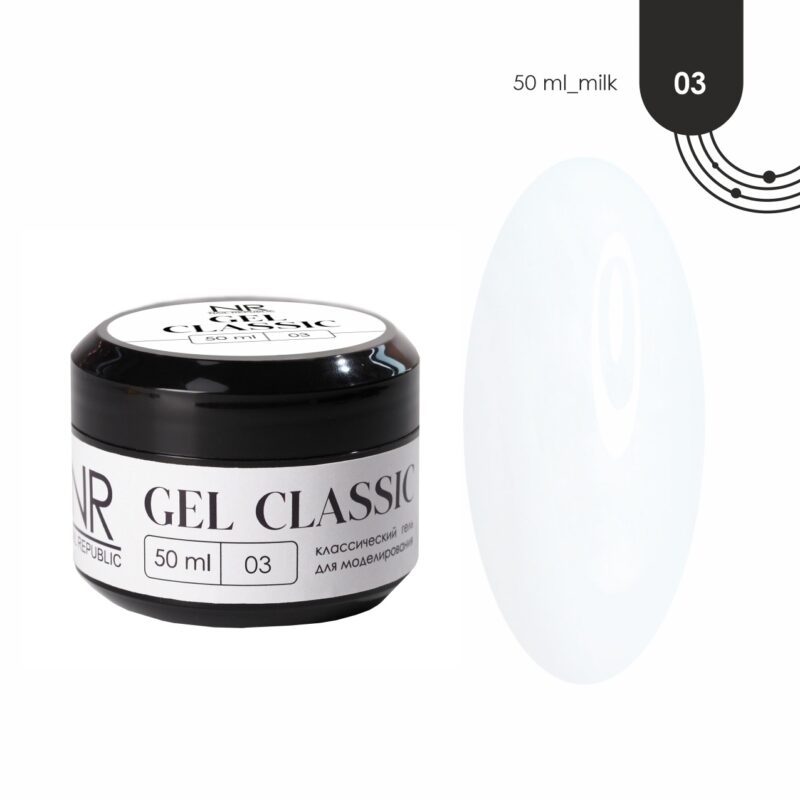 NR Gel Classic 03 Rakı Beyazı (50 gr) GC5003